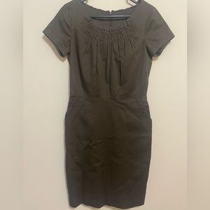 Calvin Klein dress, size 6, olive green